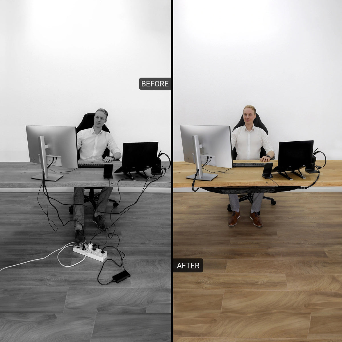 Kabelnetz für den Schreibtisch - Ultimate Setup