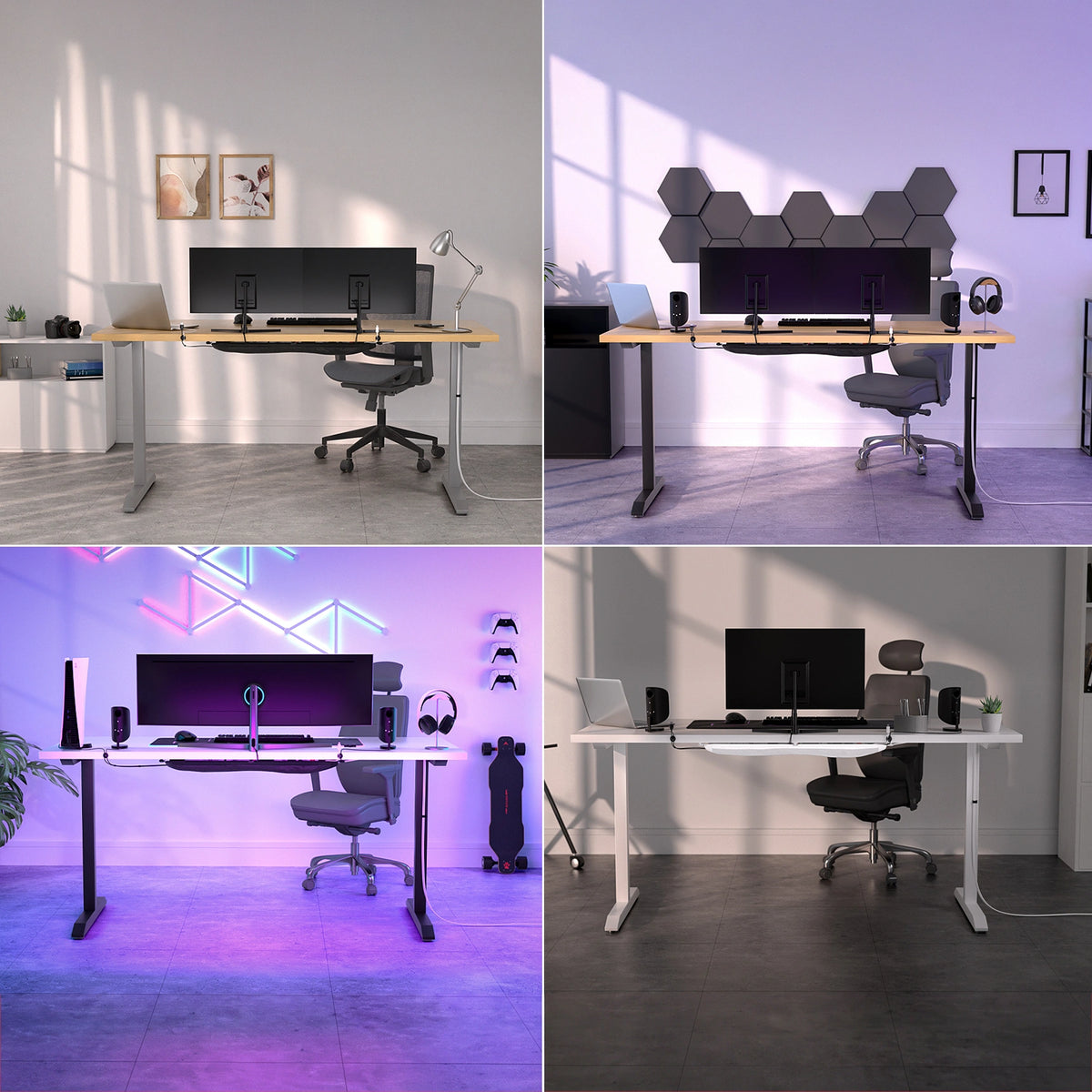 Kabelnetz für den Schreibtisch - Ultimate Setup