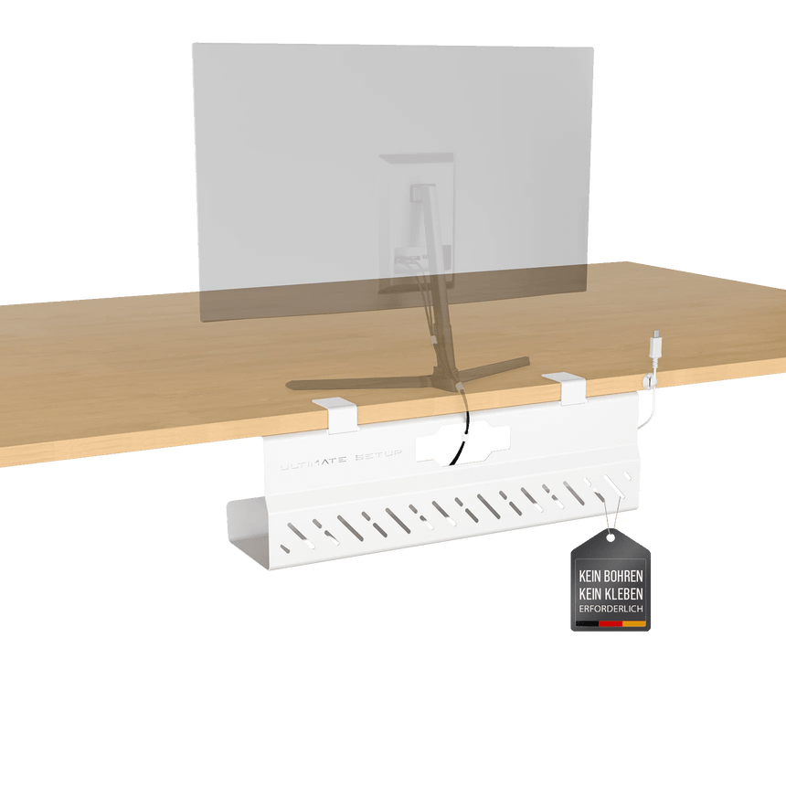 Kabelkanal für den Schreibtisch - Ultimate Setup
