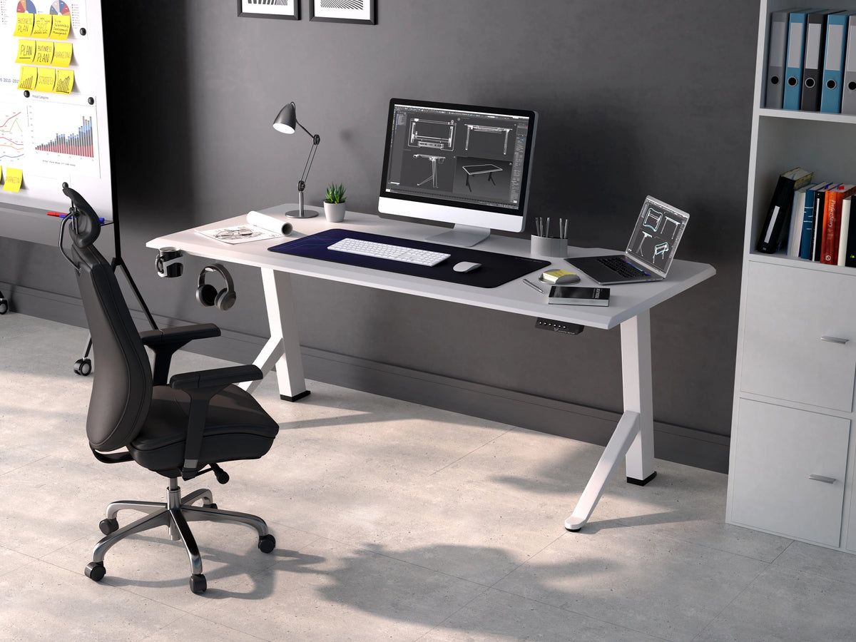 Höhenverstellbarer Homeoffice-Schreibtisch - Ultimate Setup
