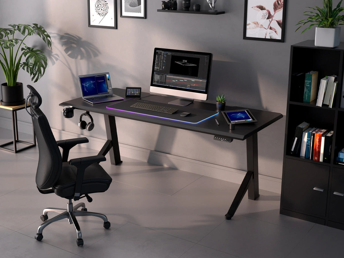 Höhenverstellbarer Homeoffice-Schreibtisch - Ultimate Setup