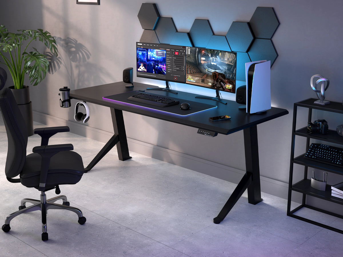 Höhenverstellbarer Homeoffice-Schreibtisch - Ultimate Setup