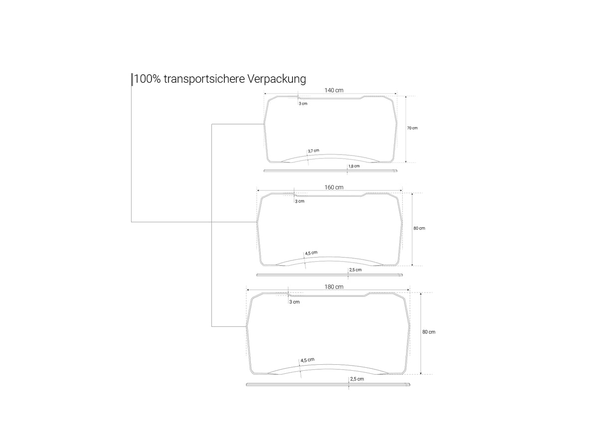 Schreibtischplatte Void - Ultimate Setup