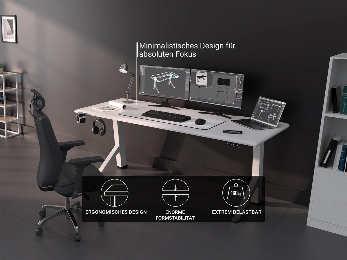 Schreibtischplatten Lamina - Ultimate Setup