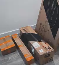 Height-Adjustable Gaming Desk — customer photo 3